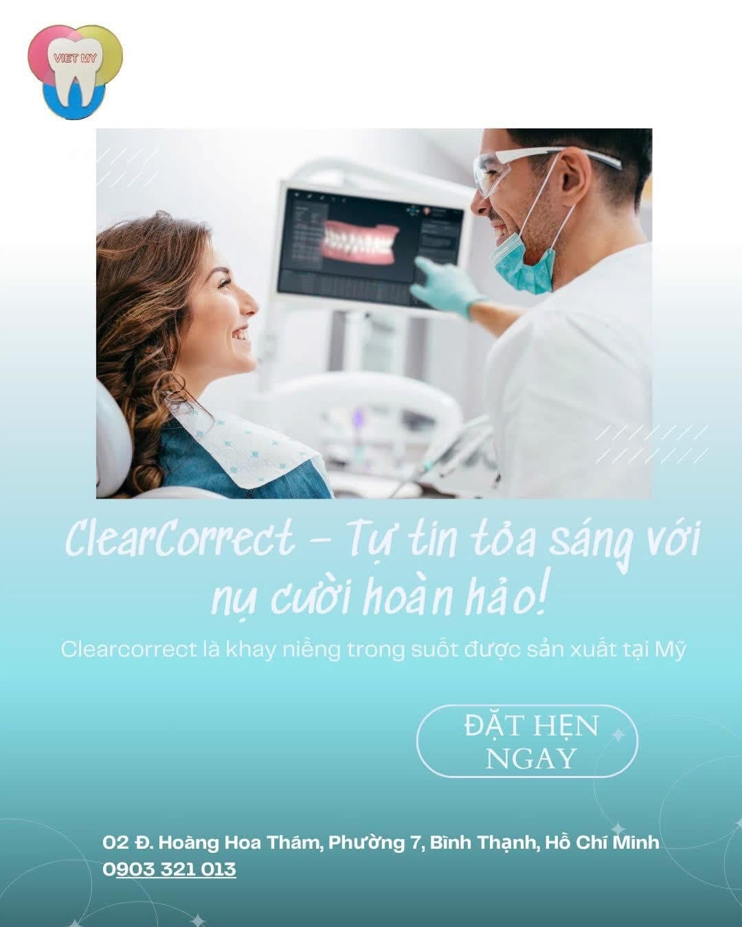 Niềng Răng Trong Suốt Uy Tín Giá Cả Hợp Lý Tại Trung Tâm Răng Hàm Mặt Việt Mỹ